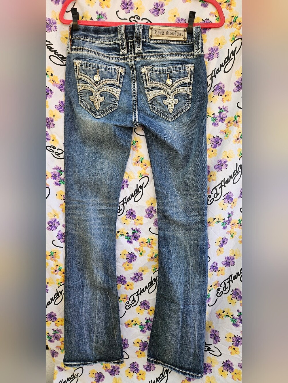 Womens Rock Revival Jeans